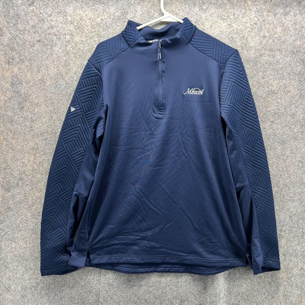Levelwear Sweater Men Extra Large Blue Navy Sweatshirt Pullover Mirasol Golf